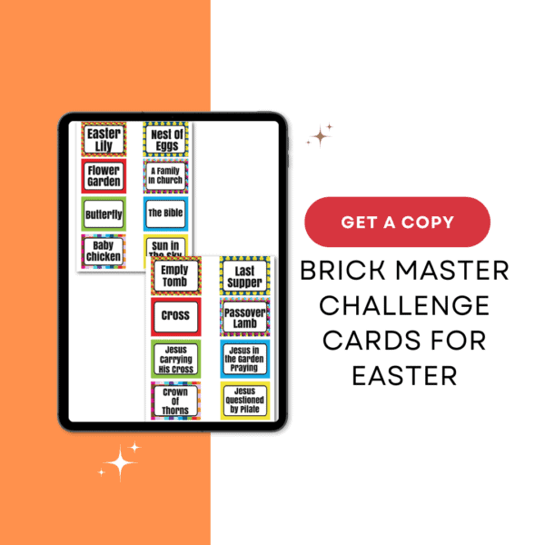 Brick Master Challenge Cards for Easter