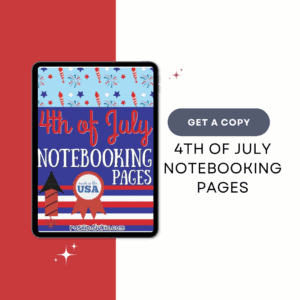 4th of July Notebooking Pages