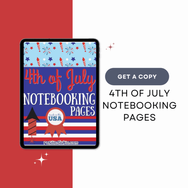 4th of July Notebooking Pages