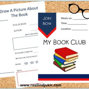 Book Club Printable Packet